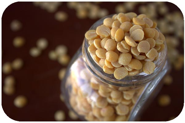 organic chickpea split